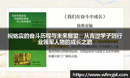 祝铭震的奋斗历程与未来展望：从青涩学子到行业领军人物的成长之路