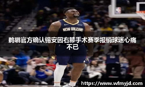 鹈鹕官方确认锡安因右膝手术赛季报销球迷心痛不已