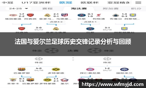 法国与爱尔兰足球历史交锋记录分析与回顾