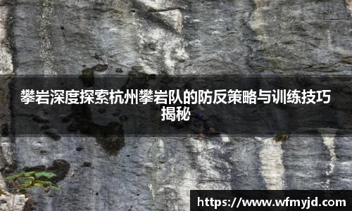 攀岩深度探索杭州攀岩队的防反策略与训练技巧揭秘