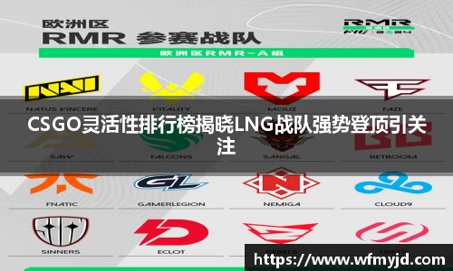 CSGO灵活性排行榜揭晓LNG战队强势登顶引关注